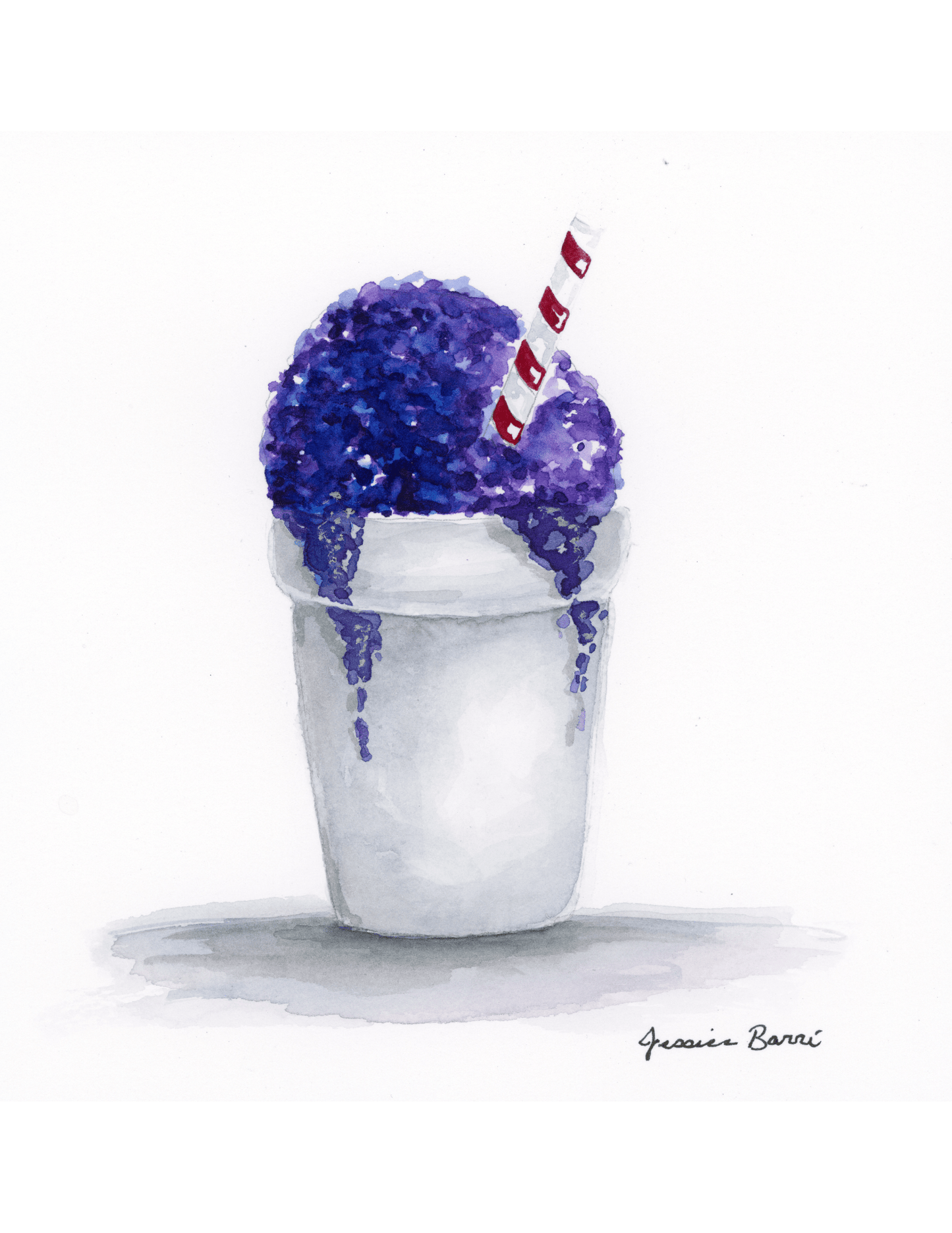 "Purple Snowball"