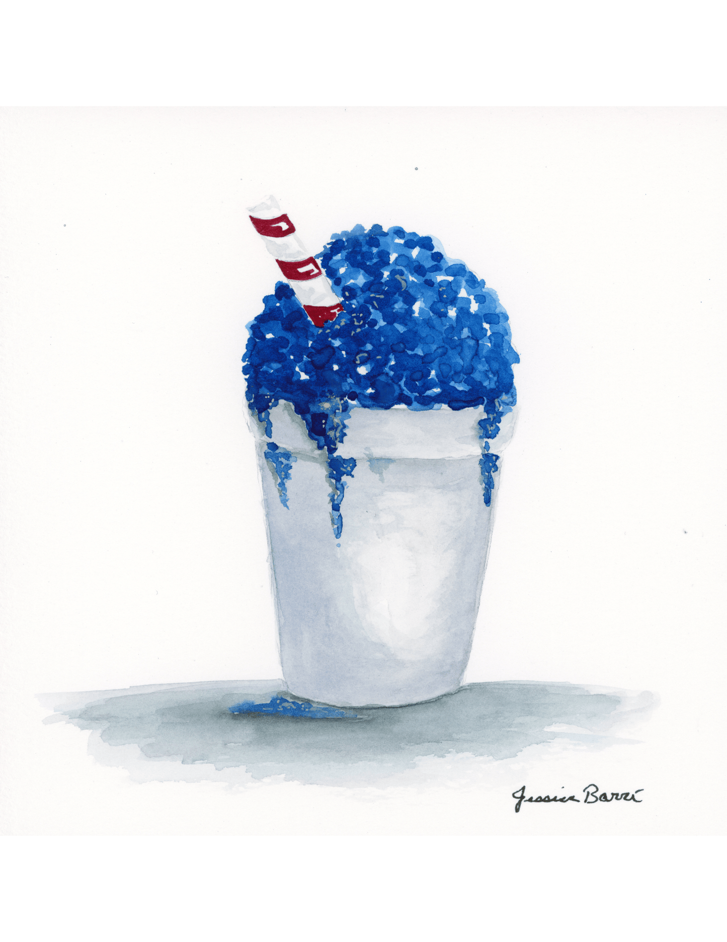 "Blue Snoball"