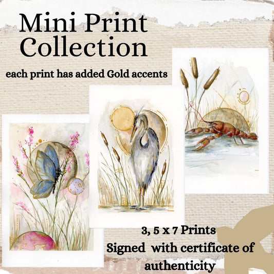 Set of 3 Mini Prints